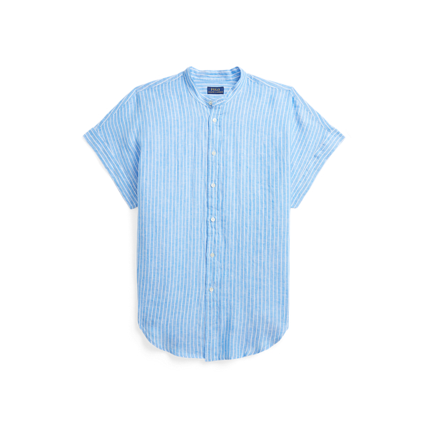 Striped Linen Short-Sleeve Shirt Polo Ralph Lauren 1