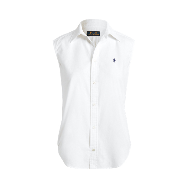Sleeveless Oxford Shirt Polo Ralph Lauren 1