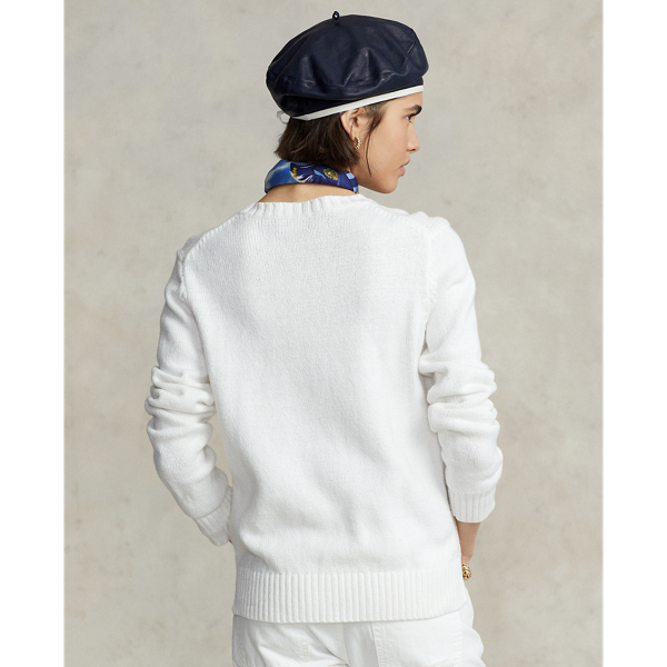 Pullover mit Polo Bear Polo Ralph Lauren in Wei&szlig; multi 5