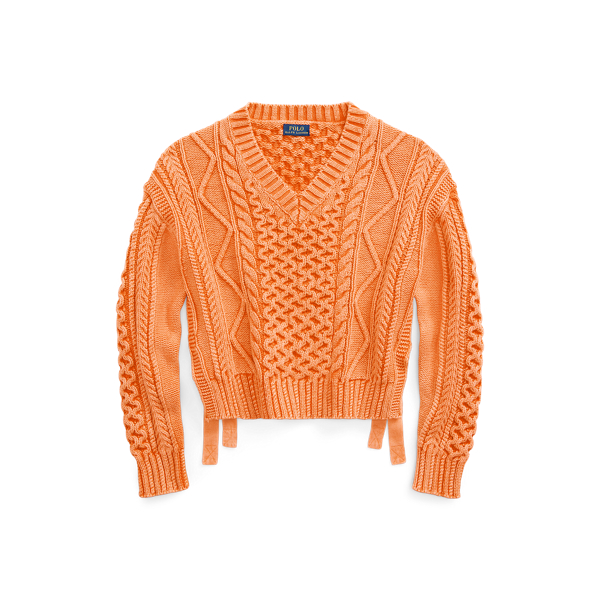 Jersey de algod&oacute;n en punto Aran Polo Ralph Lauren en 1