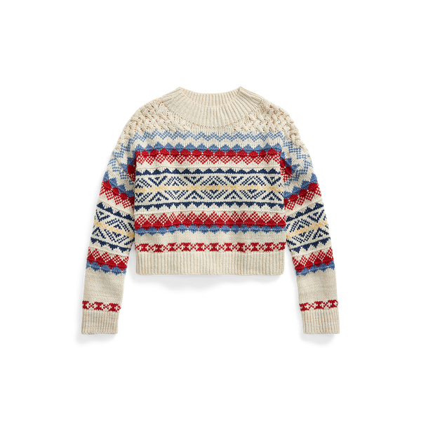 Jersey Fair Isle de mezcla de algod&oacute;n Polo Ralph Lauren en 1