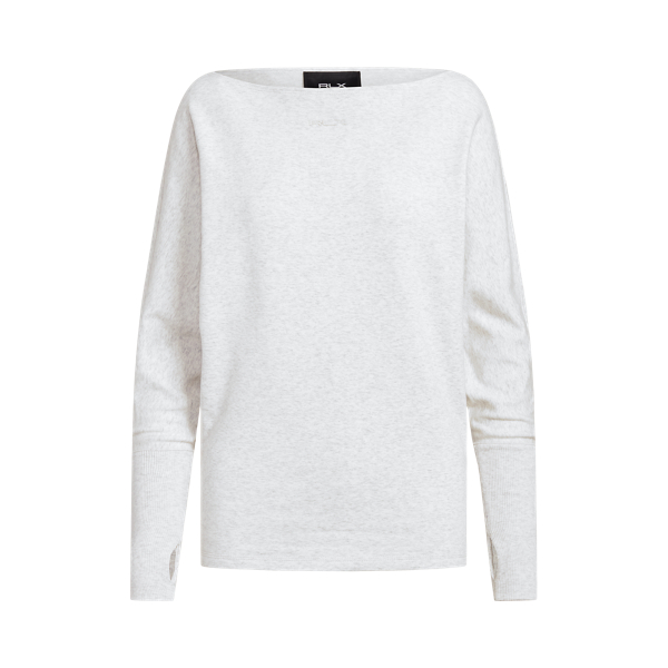 Open Neck Dolman Sweatshirt RLX 1
