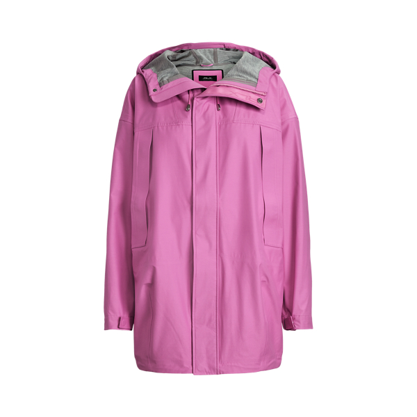 Coupe-vent &agrave; capuche r&eacute;sistant &agrave; l'eau RLX en Rose lagune 2