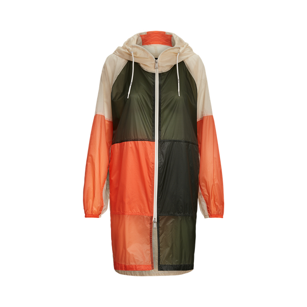Veste &agrave; capuche&nbsp;hydrofuge rangeable RLX en 1