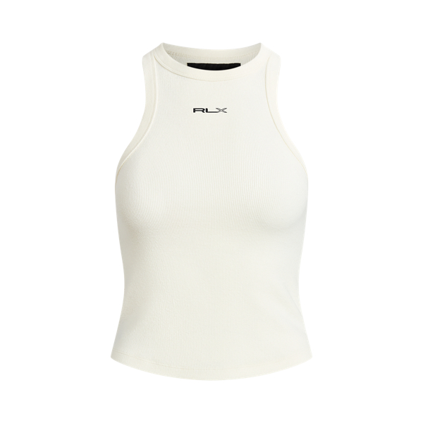 Rib-Knit Racerback Tank RLX 1