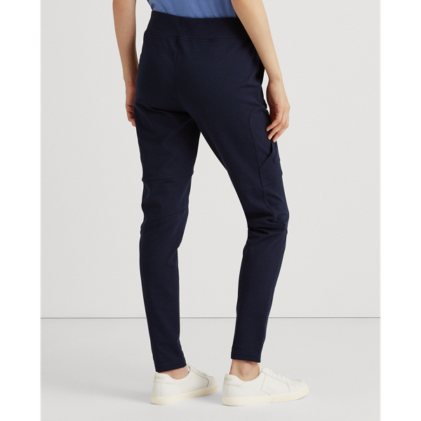 French terry joggingbroek Lauren in Refined Navy 5