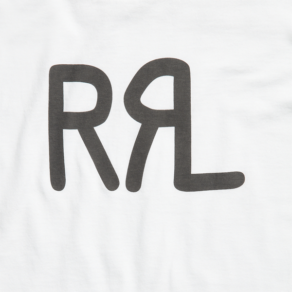 【RRL】ロゴ コットンフリース クルーネック スウェットシャツ ロゴ フリース スウェットシャツ | ラルフ ローレン公式