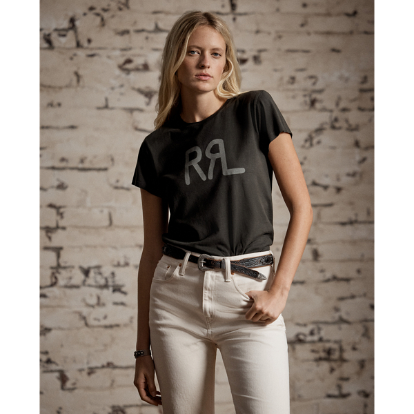 【RRL】コットン ジャージー Tシャツ ロゴ コットン ジャージー Tシャツ | ラルフ ローレン公式