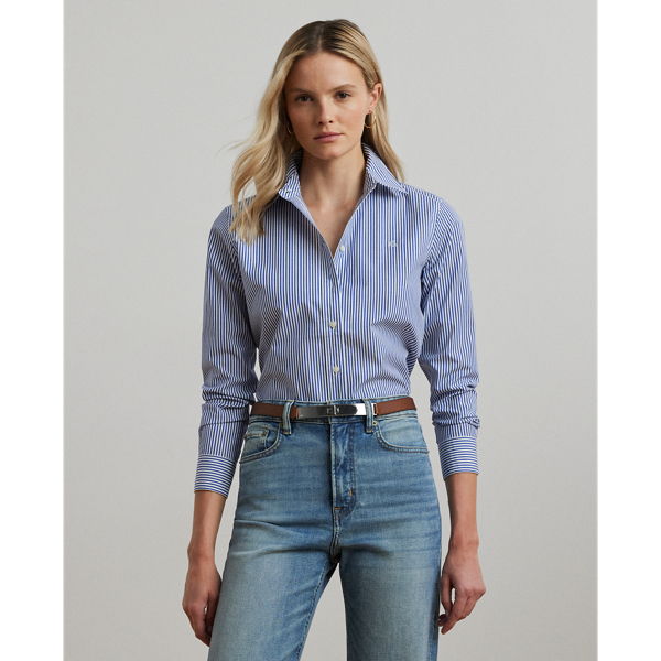 Striped Easy Care Cotton Shirt