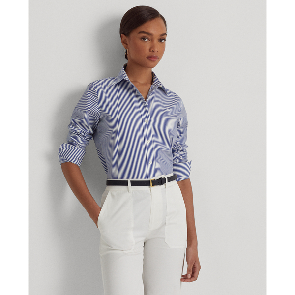 Striped Easy Care Cotton Shirt