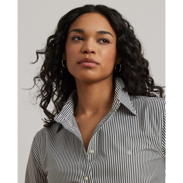 Striped Easy Care Cotton Shirt