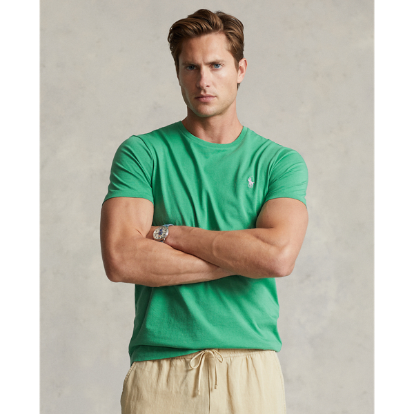 Men's Classic Fit Jersey Crewneck T-Shirt | Ralph Lauren