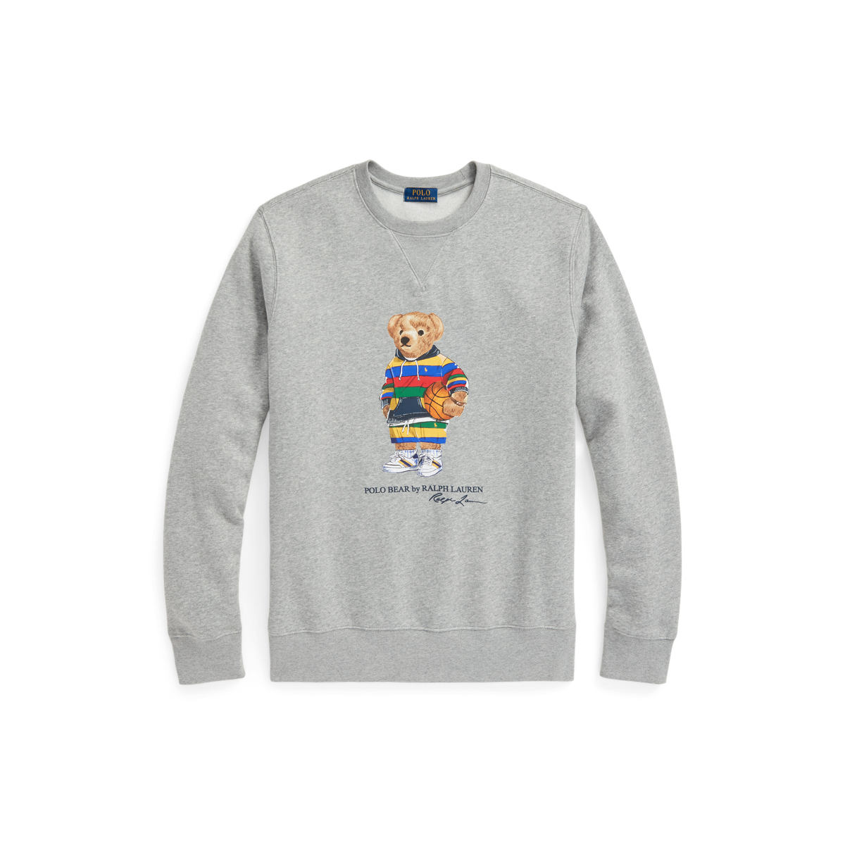 Polo crew neck bear sale