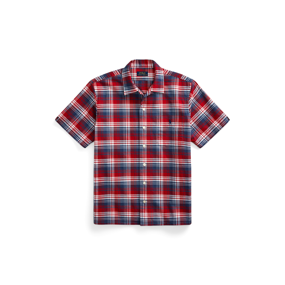 シャツ RALPH LAUREN Classic Fit Plaid Oxford Camp Shirt Classic Fit Plaid Oxford Camp Shirt