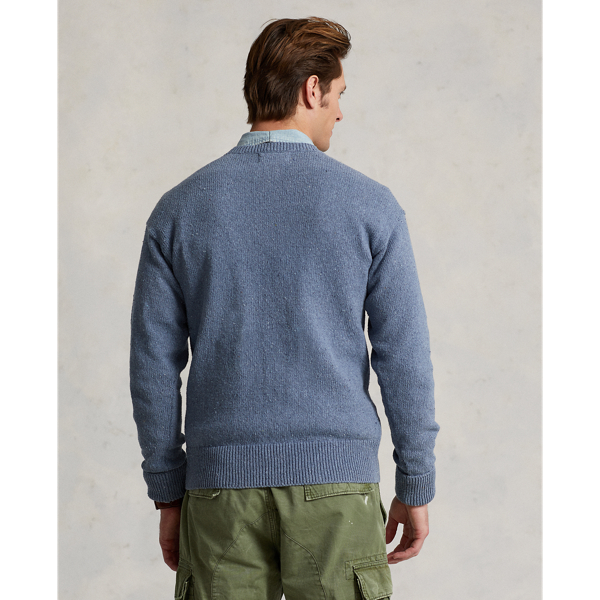Mid Blue Cotton Pocket Sweater Polo Ralph Lauren 5