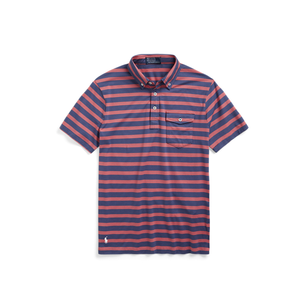 Gestreept jersey Polo-shirt met zak Polo Ralph Lauren in 1