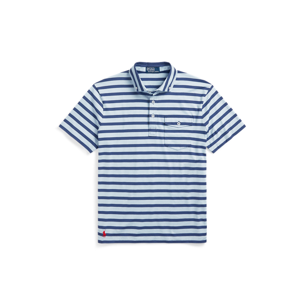Striped Jersey Pocket Polo Shirt Polo Ralph Lauren 1