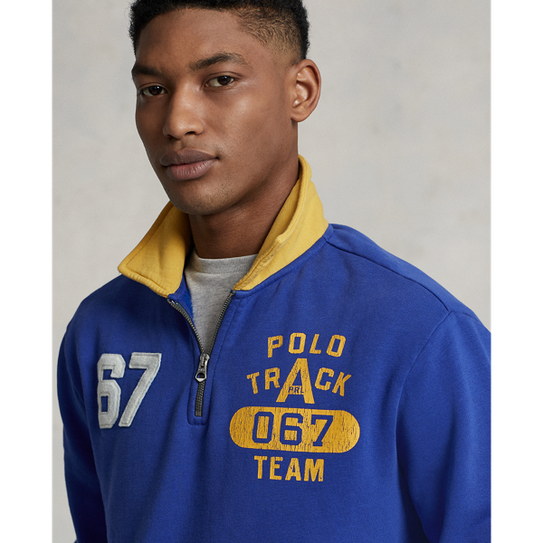 Logo Fleece Quarter-Zip Sweatshirt for Men | Ralph Lauren® PA
