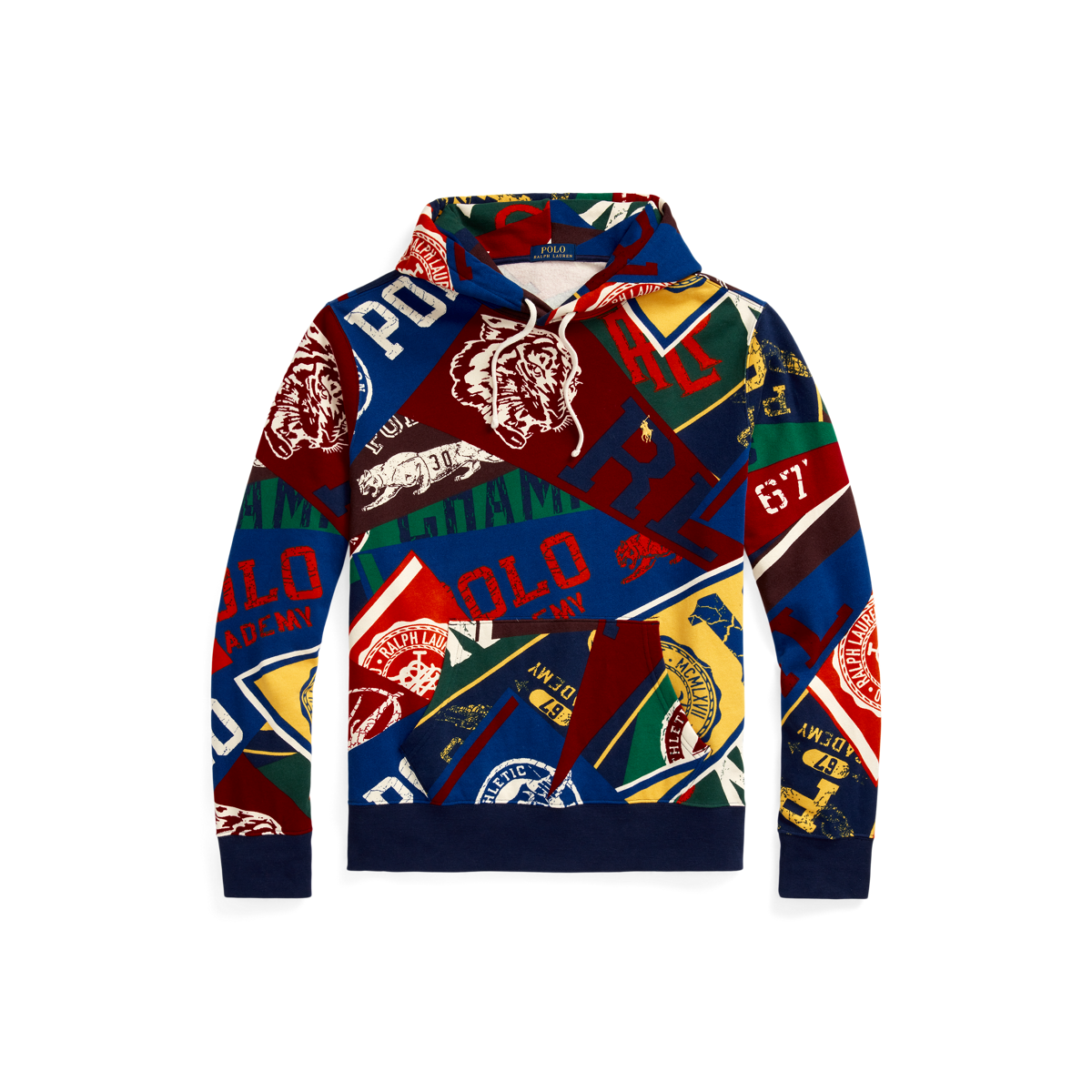 Polo store Ralph Lauren pennant print hoodie