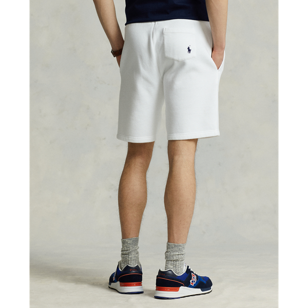 White 8.5-Inch Logo Fleece Short Polo Ralph Lauren 5