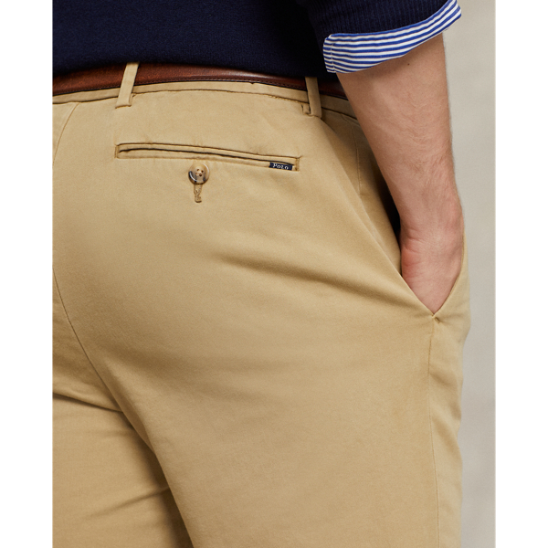 Khaki Hill Stretch Slim Fit Knitlike Chino Pant Polo Ralph Lauren 6