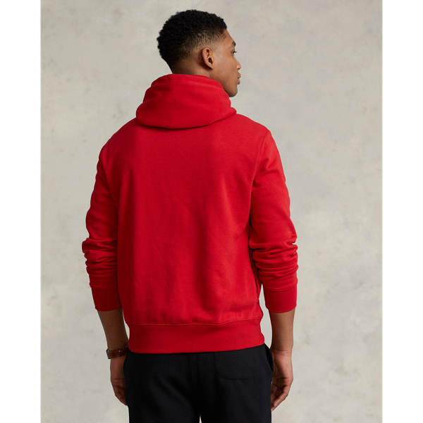 Red Polo Sport Polo Sport Polo Bear Fleece Hoodie Polo Ralph Lauren 5