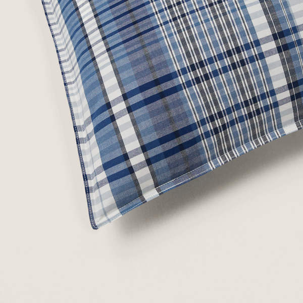Blue Summer Hill Plaid Sham Ralph Lauren Home 2