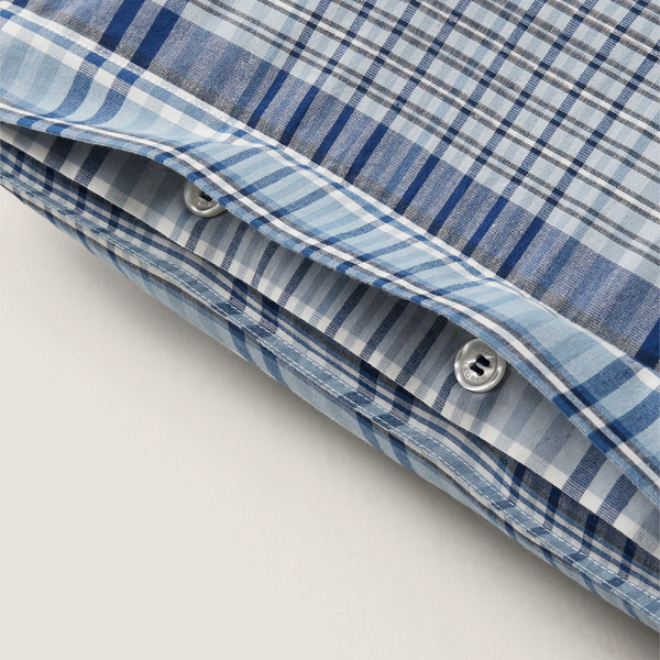 Blue Summer Hill Plaid Sham Ralph Lauren Home 3