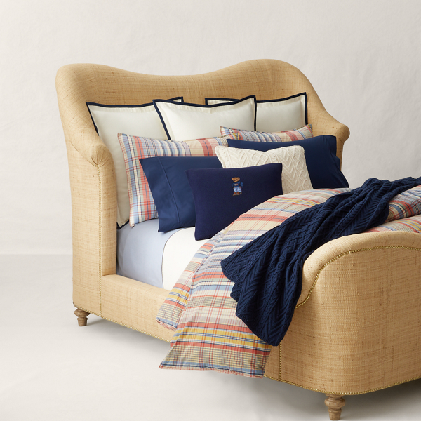 Sienna Summer Hill Plaid Duvet Cover Ralph Lauren Home 8