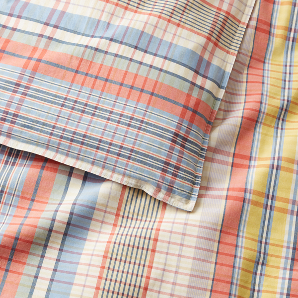 Sienna Summer Hill Plaid Duvet Cover Ralph Lauren Home 2
