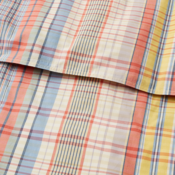 Sienna Summer Hill Plaid Duvet Cover Ralph Lauren Home 3