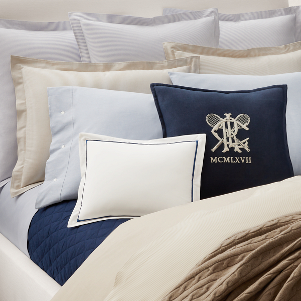 RALPH LAUREN オックスフォードソリッドコンフォーターカバー　新品 Organic Cotton Oxford Bedding Collection | Ralph Lauren