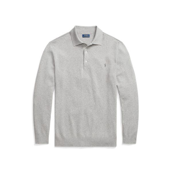 Polo textur&eacute; Big & Tall en 1
