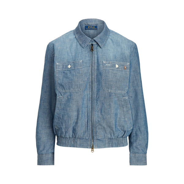 Chambray Windbreaker Polo Ralph Lauren 1
