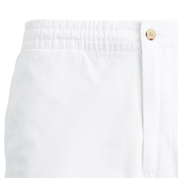 White 6-Inch Polo Prepster Stretch Chino Short Polo Ralph Lauren 7