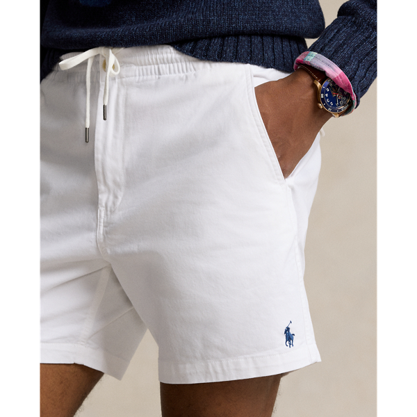 White 6-Inch Polo Prepster Stretch Chino Short Polo Ralph Lauren 6