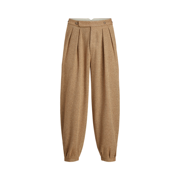 Silk-Wool Plus Fours Suit Trouser