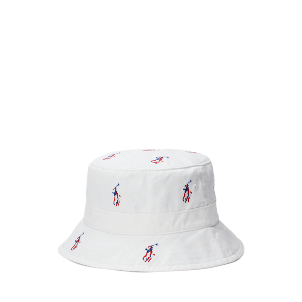Ceramic White Signature Pony Bucket Hat Polo Ralph Lauren 2
