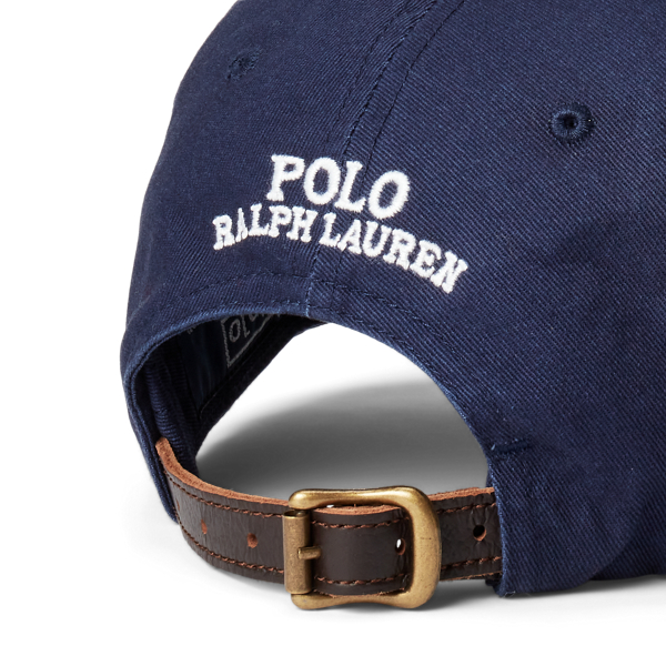 Chino-Baseballkappe mit Polo Bear Polo Ralph Lauren in Newport Navy 3