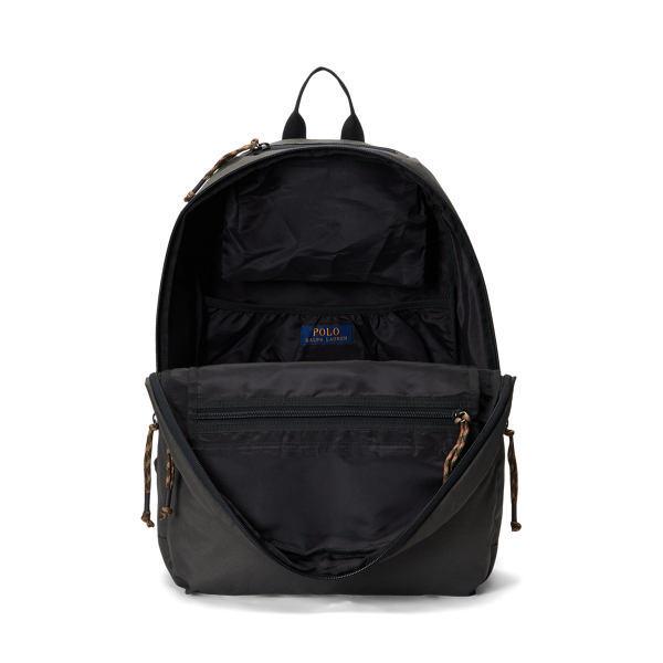 Charcoal Grey Canvas Backpack Polo Ralph Lauren 5