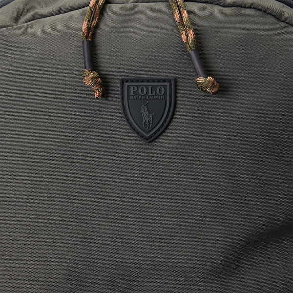 Charcoal Grey Canvas Backpack Polo Ralph Lauren 6