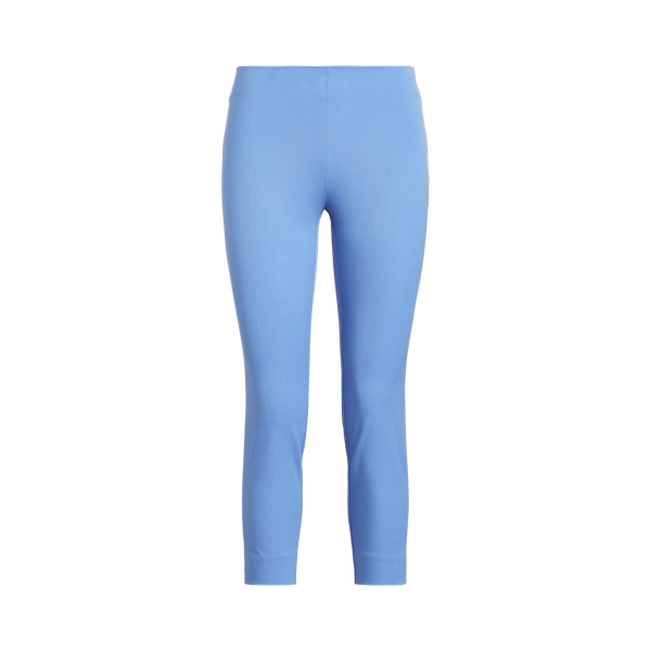 Twill Cropped Skinny Trousers Lauren 1