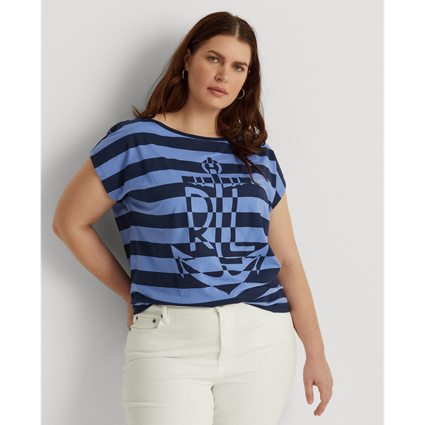 Graphic Cotton-Blend Tee