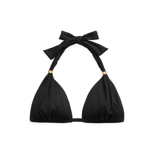 Neckholder-Bikinitop Lauren in Schwarz 2