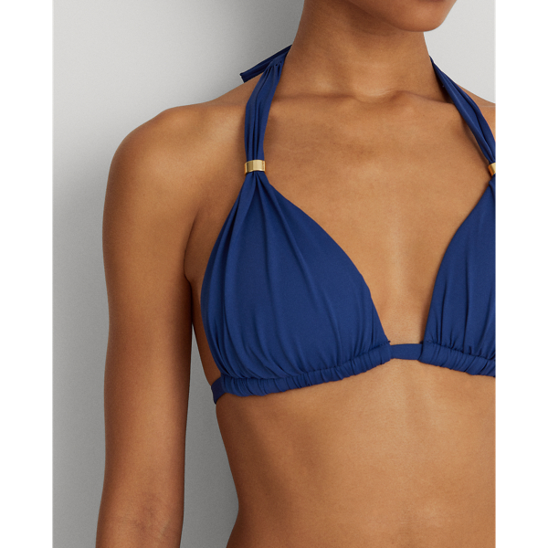 Neckholder-Bikinitop Lauren in Saphir 5