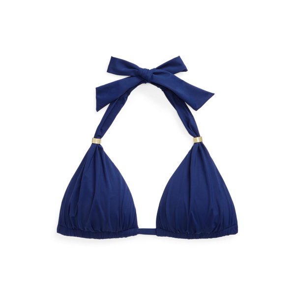 Neckholder-Bikinitop Lauren in Saphir 2