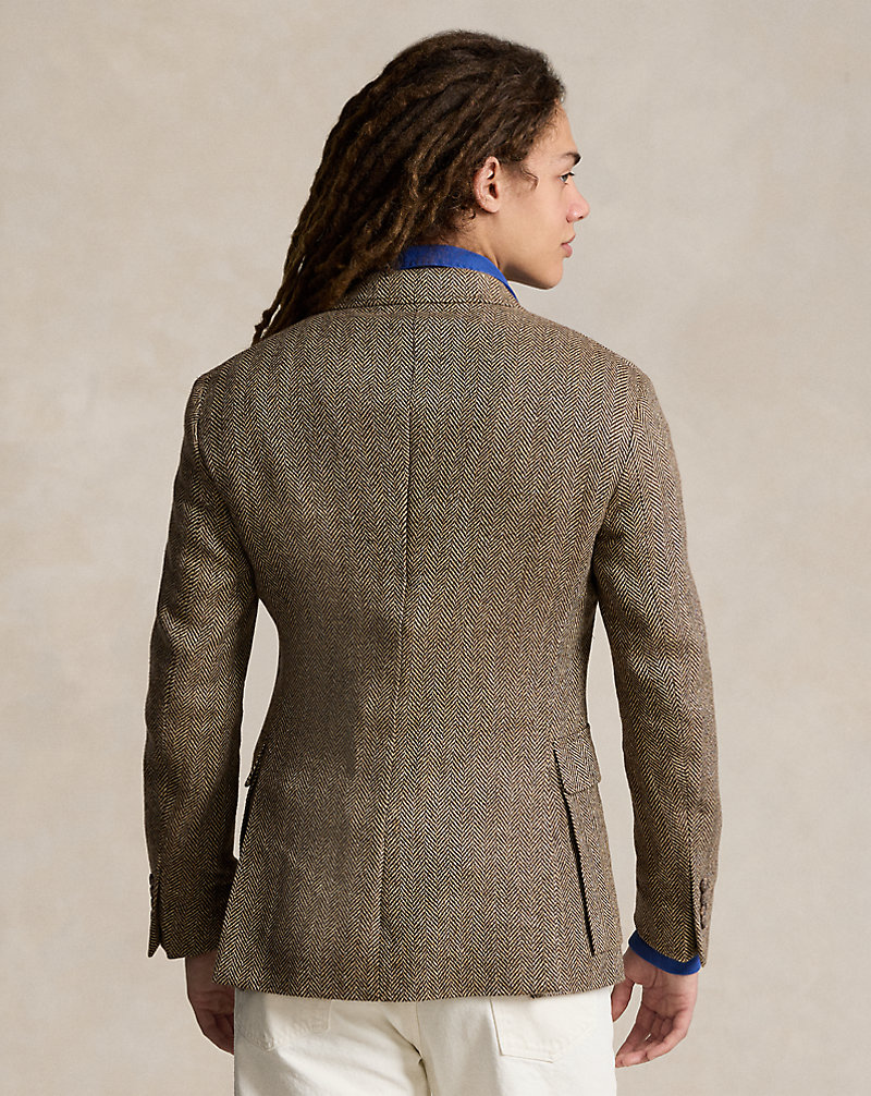 The RL67 Linen-Blend Herringbone Jacket | Ralph Lauren The RL67 Linen-Blend Herringbone Jacket | Ralph Lauren
