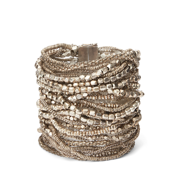 Silver Multi-Strand Bracelet Ralph Lauren Collection 2