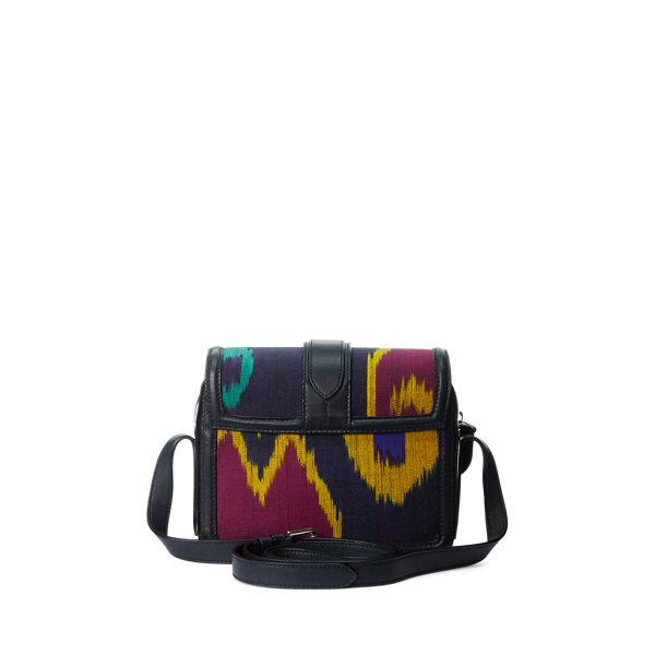 Umh&auml;ngetasche Welington mit Ikat-Druck Ralph Lauren Collection in Navy multi 4