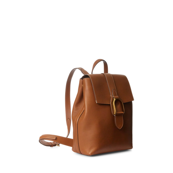 Gold Calfskin Welington Backpack Ralph Lauren Collection 2